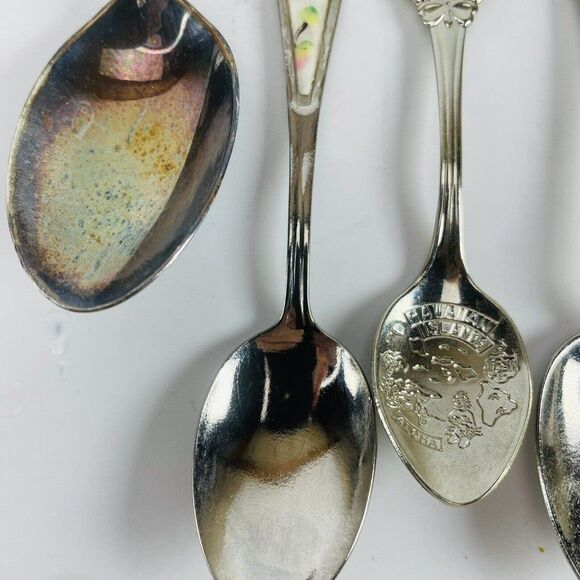 West Coast States LOT Collectible Spoons Landmarks Alaska Hawaii California ETC - Picture 9 of 12